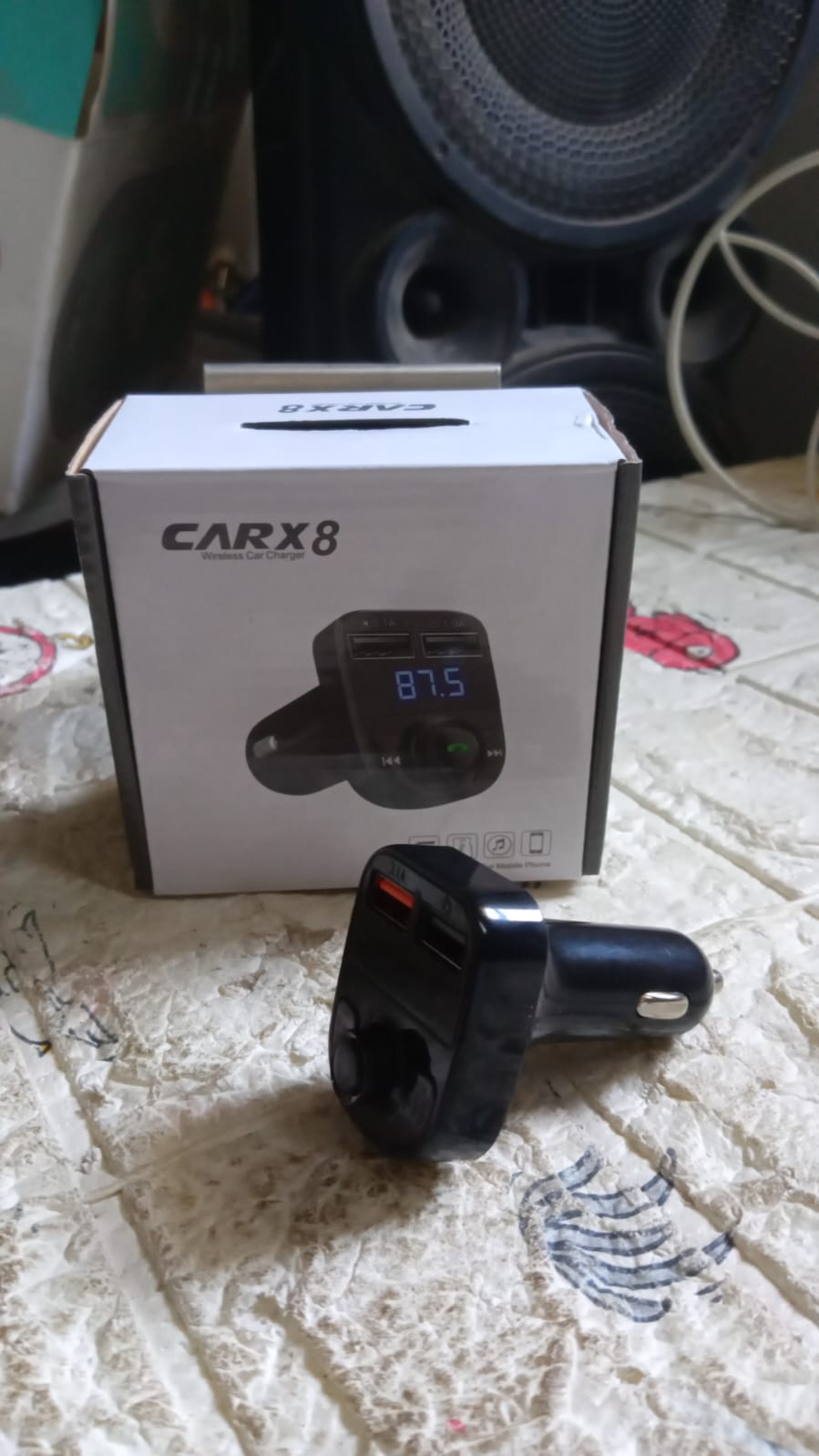 8533 CAR-X8 Bluetooth FM Transmitter Kit for Hands-Free Call Receiver / Music Player / Call Receiver / Fast Mobile Charger Ports for All Smartphones with 3.1A Quick Charge Dual USB Car Charger 8533 CAR-X8 Bluetooth FM Transmitter Kit for Hands-Free Call Receiver / Music Player / Call Receiver / Fast Mobile Charger Ports for All Smartphones with 3.1A Quick Charge Dual USB Car Charger
